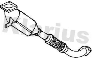 Handler.Part Catalytic converter KLARIUS 321231 1