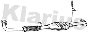 Handler.Part Catalytic converter KLARIUS 321307 1