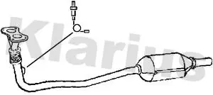 Handler.Part Catalytic converter KLARIUS 321322 1