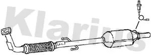 Handler.Part Catalytic converter KLARIUS 321372 2