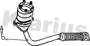 Handler.Part Catalytic converter KLARIUS 321509 1