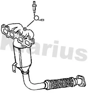 Handler.Part Catalytic converter KLARIUS 321511 1