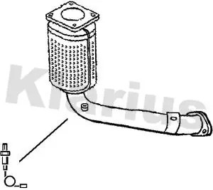 Handler.Part Catalytic converter KLARIUS 321534 1