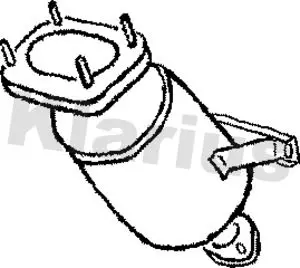 Handler.Part Catalytic converter KLARIUS 321557 1