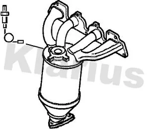 Handler.Part Catalytic converter KLARIUS 321710 2