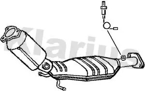 Handler.Part Catalytic converter KLARIUS 321811 1