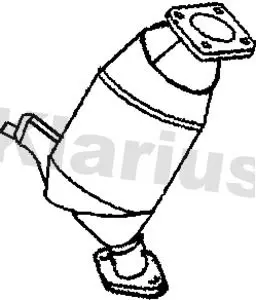 Handler.Part Catalytic converter KLARIUS 321845 1