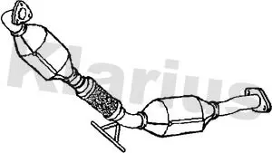 Handler.Part Catalytic converter KLARIUS 321850 1