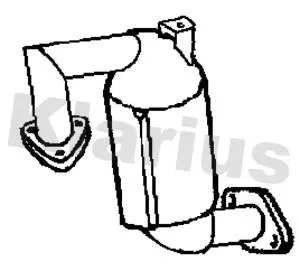 Handler.Part Catalytic converter KLARIUS 321862 1