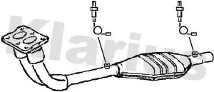 Handler.Part Catalytic converter KLARIUS 321946 1