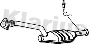 Handler.Part Catalytic converter KLARIUS 322065 1