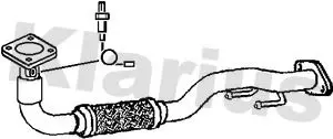 Handler.Part Catalytic converter KLARIUS 322093 1