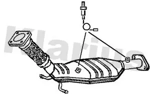 Handler.Part Catalytic converter KLARIUS 322306 1