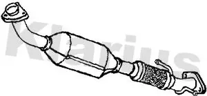 Handler.Part Catalytic converter KLARIUS 322574 1