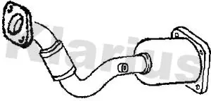 Handler.Part Catalytic converter KLARIUS 322631 1