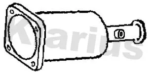 Handler.Part Soot/particulate filter, exhaust system KLARIUS 390184 1