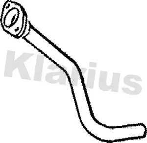 Handler.Part Exhaust pipe KLARIUS 110234 1