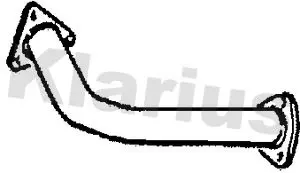 Handler.Part Exhaust pipe KLARIUS 110038 1