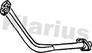 Handler.Part Exhaust pipe KLARIUS 120291 1