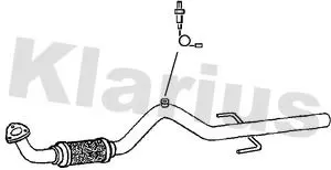 Handler.Part Exhaust pipe KLARIUS 130475 1