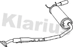 Handler.Part End silencer KLARIUS 260700 1