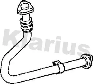 Handler.Part Exhaust pipe KLARIUS 130159 1