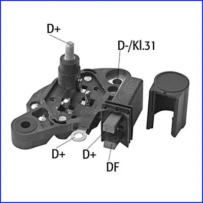 Handler.Part Alternator regulator HITACHI 130699 1