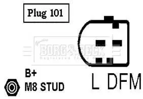 Handler.Part Alternator BORG & BECK BBA2148 2