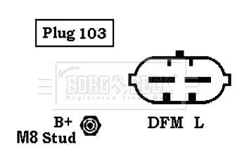 Handler.Part Alternator BORG & BECK BBA2175 2