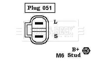 Handler.Part Alternator BORG & BECK BBA2002 2