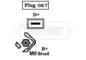 Handler.Part Alternator BORG & BECK BBA2261 1