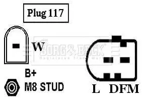 Handler.Part Alternator BORG & BECK BBA2407 2