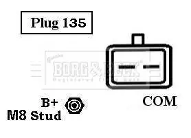 Handler.Part Alternator BORG & BECK BBA2587 2