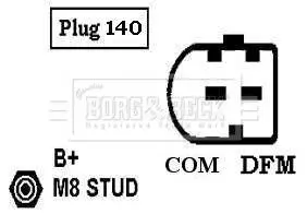 Handler.Part Alternator BORG & BECK BBA2995 1