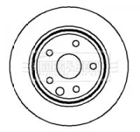 Handler.Part Brake disc BORG & BECK BBD4189 2