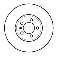 Handler.Part Brake disc BORG & BECK BBD4088 1