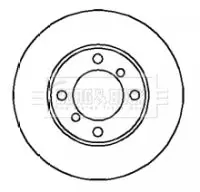 Handler.Part Brake disc BORG & BECK BBD4095 1