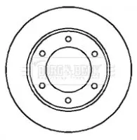 Handler.Part Brake disc BORG & BECK BBD4217 1