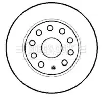 Handler.Part Brake disc BORG & BECK BBD4384 3