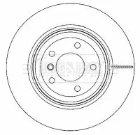 Handler.Part Brake disc BORG & BECK BBD4473 2