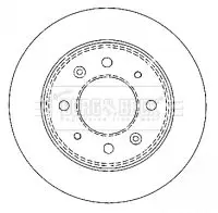 Handler.Part Brake disc BORG & BECK BBD4496 1