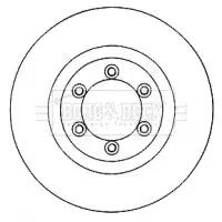 Handler.Part Brake disc BORG & BECK BBD4583 2