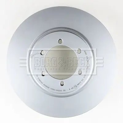 Handler.Part Brake disc BORG & BECK BBD4583 3