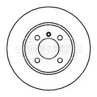 Handler.Part Brake disc BORG & BECK BBD4311 2