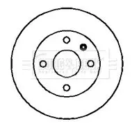 Handler.Part Brake disc BORG & BECK BBD4320 2