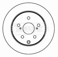 Handler.Part Brake disc BORG & BECK BBD4603 2