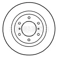 Handler.Part Brake disc BORG & BECK BBD4754 2