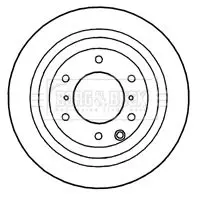 Handler.Part Brake disc BORG & BECK BBD4755 2