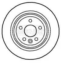 Handler.Part Brake disc BORG & BECK BBD4759 1