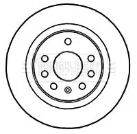 Handler.Part Brake disc BORG & BECK BBD4772 1